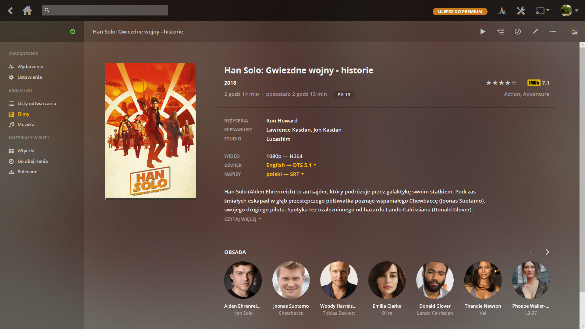 Plex Serwer Multimediów